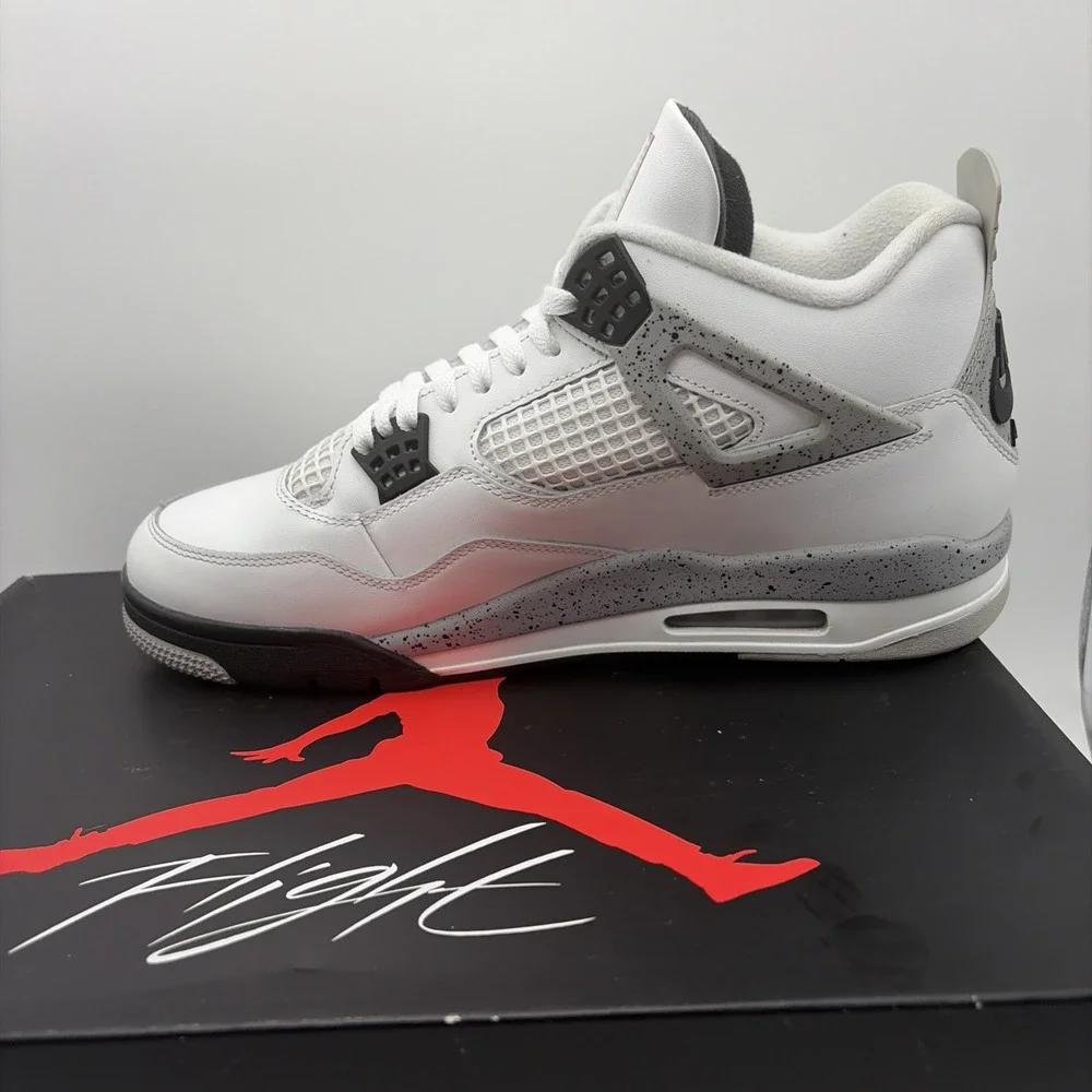Size 12 - Air Jordan 4 Retro OG 2025 White Cement (FV5029-100)